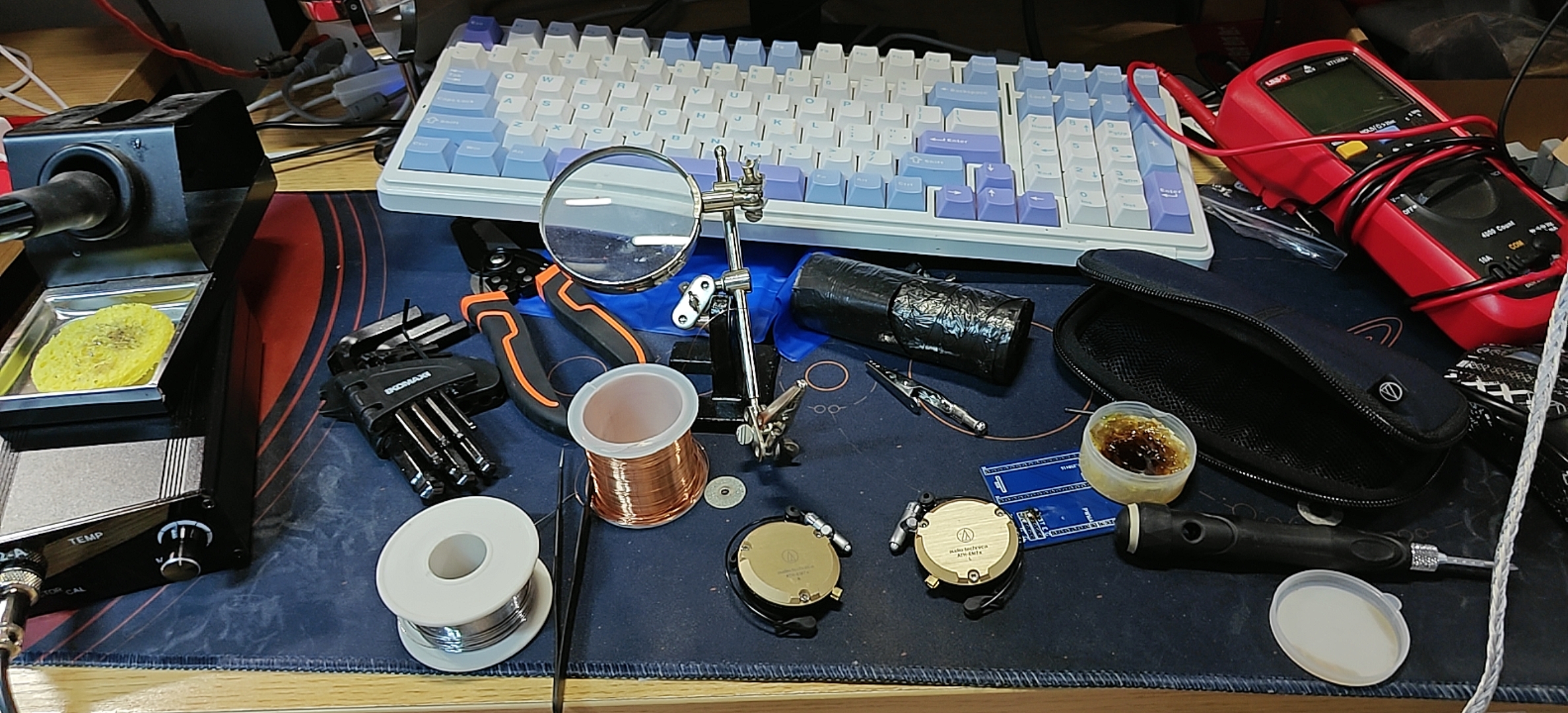 与工具的合照