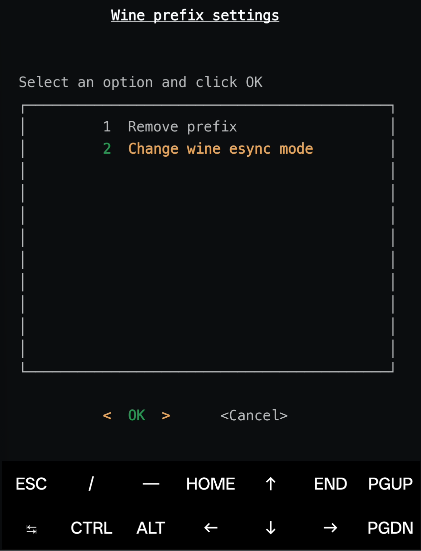 changeESYNC