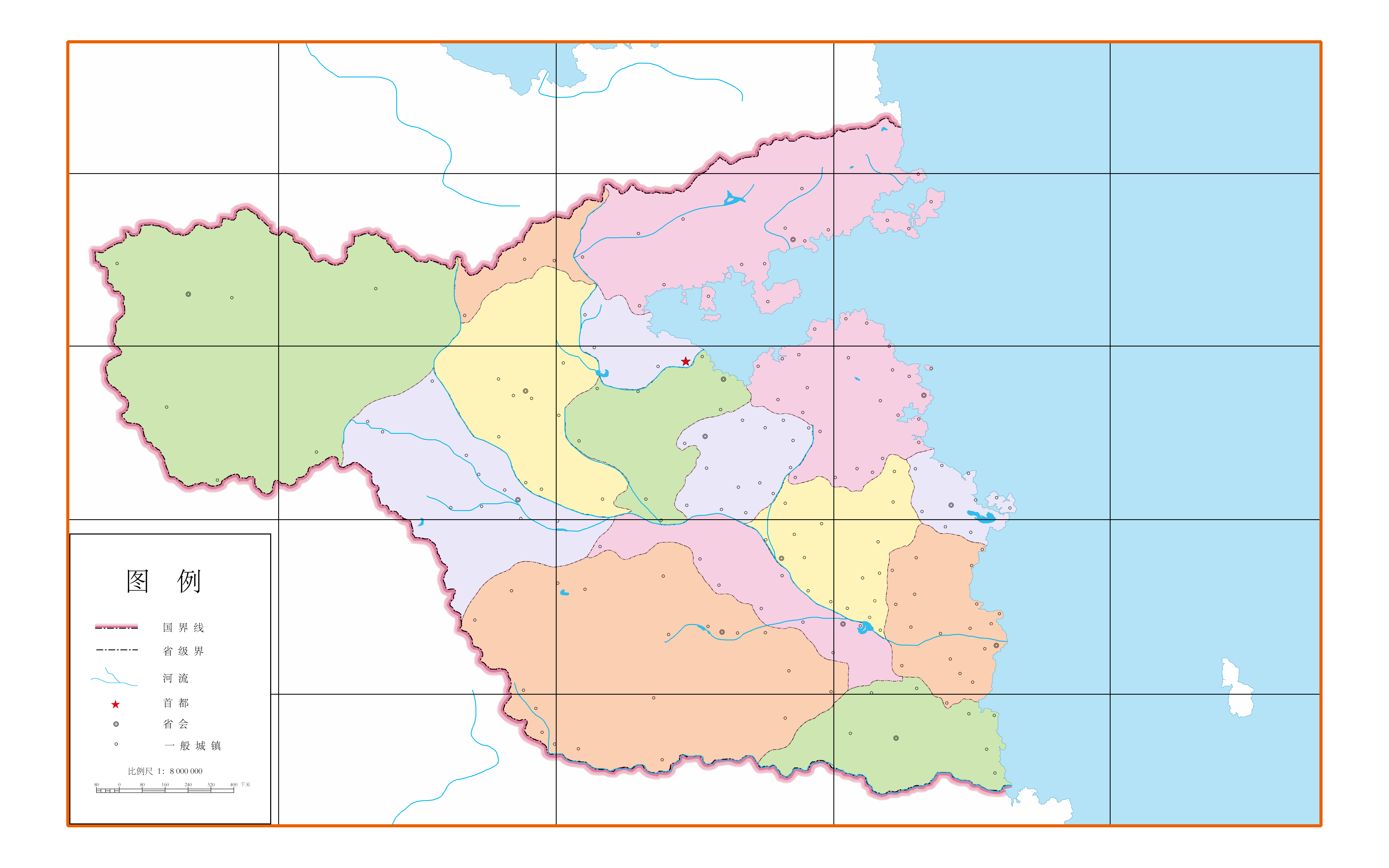 达辛德东方地图