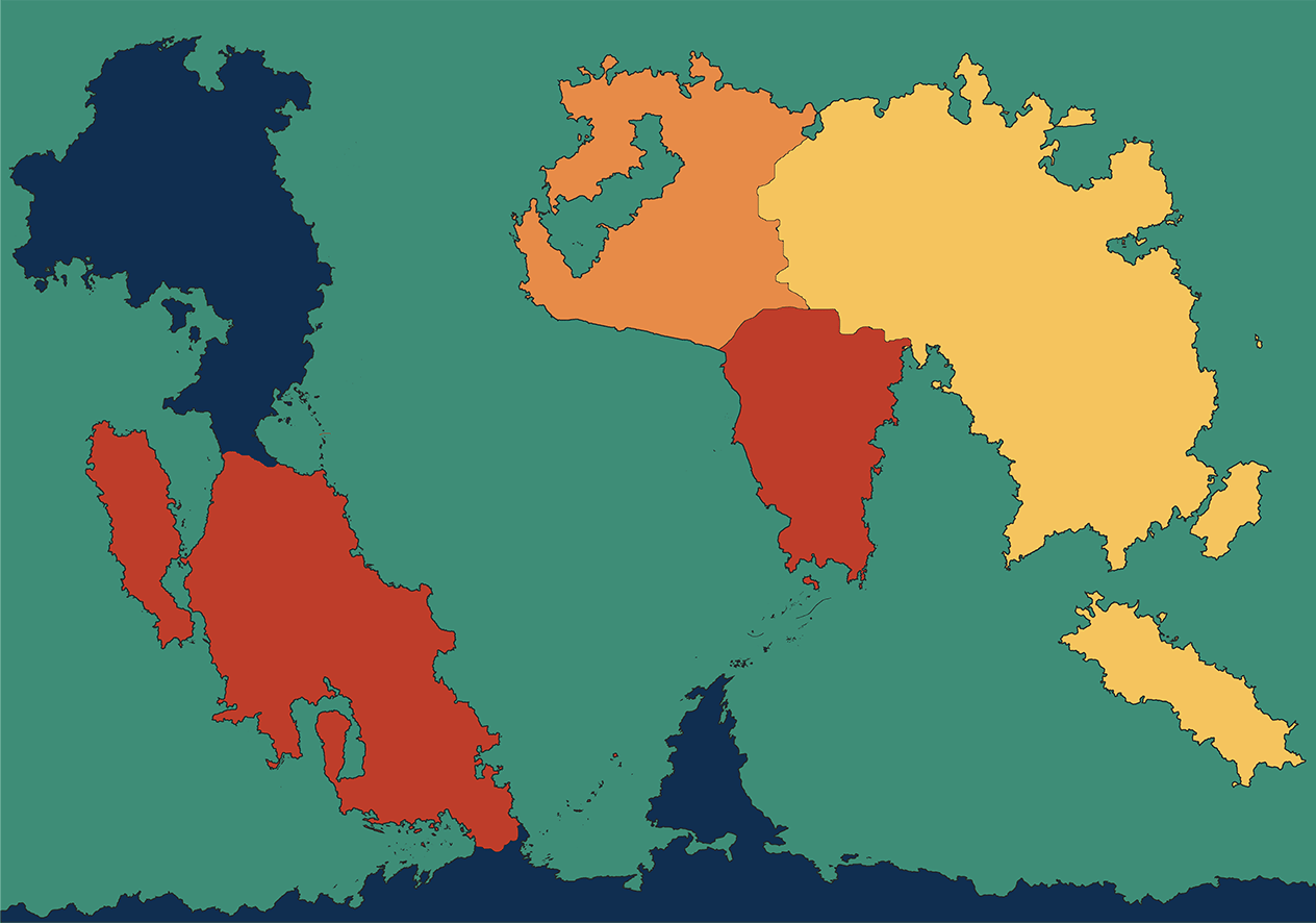 达辛德世界地图