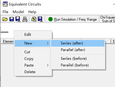 新建一个拟合电路元件